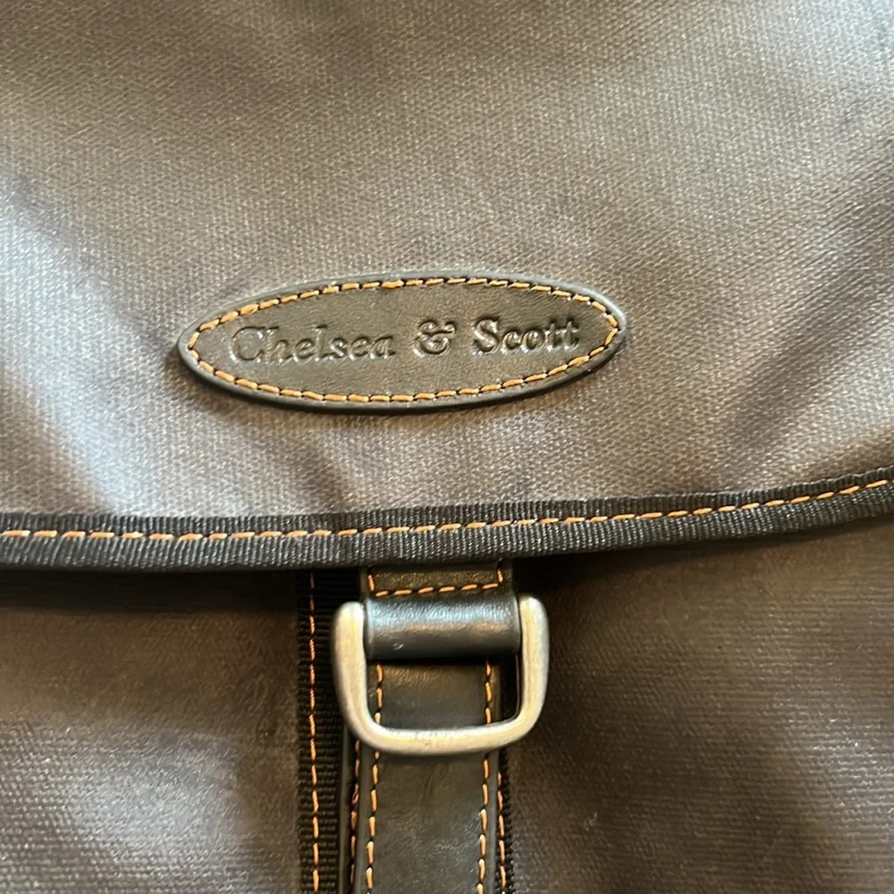 Chelsea & Scott backpack style diaper bag with optional strap